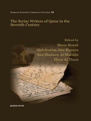 cover image of The Syriac Writers of Qatar in the Seventh Century